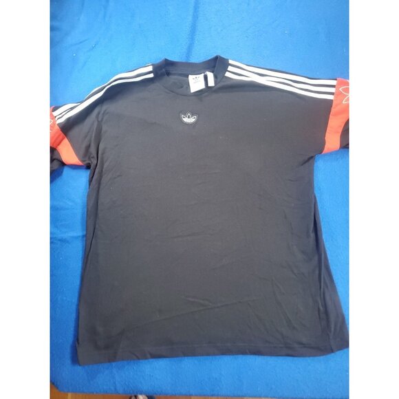 Adidas Black & Red Active Training Short Sleeve New Nwot T-Shirt Men's Size L - Picture 13 of 14